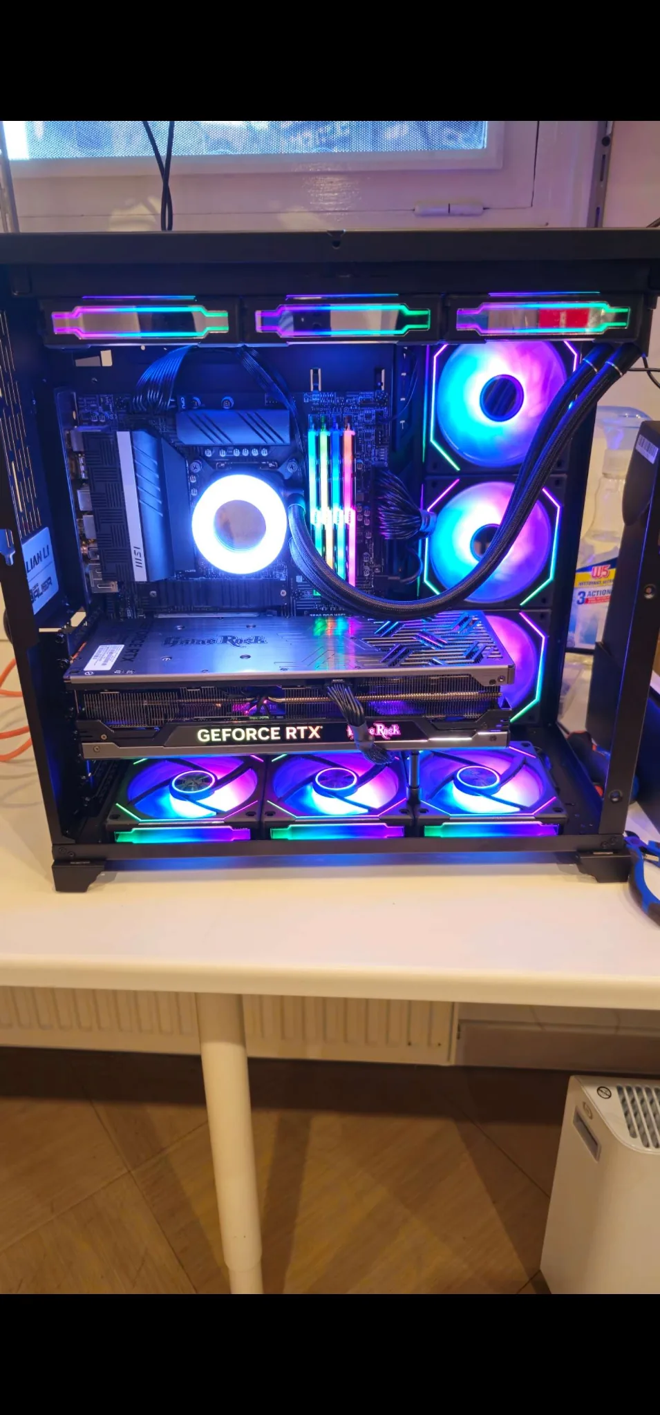Projet PC gaming RGB réalisé par NISUSA